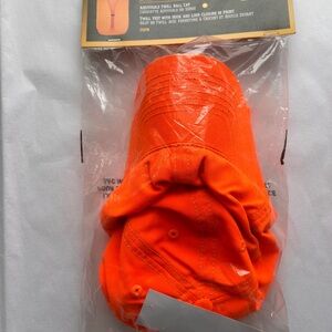 Blaze Orange Hunting Vest High Visibility Lightweight Safety Vest W/ Cap Set New
